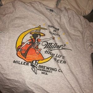 Urban Outfitters Miller Lite TShirt